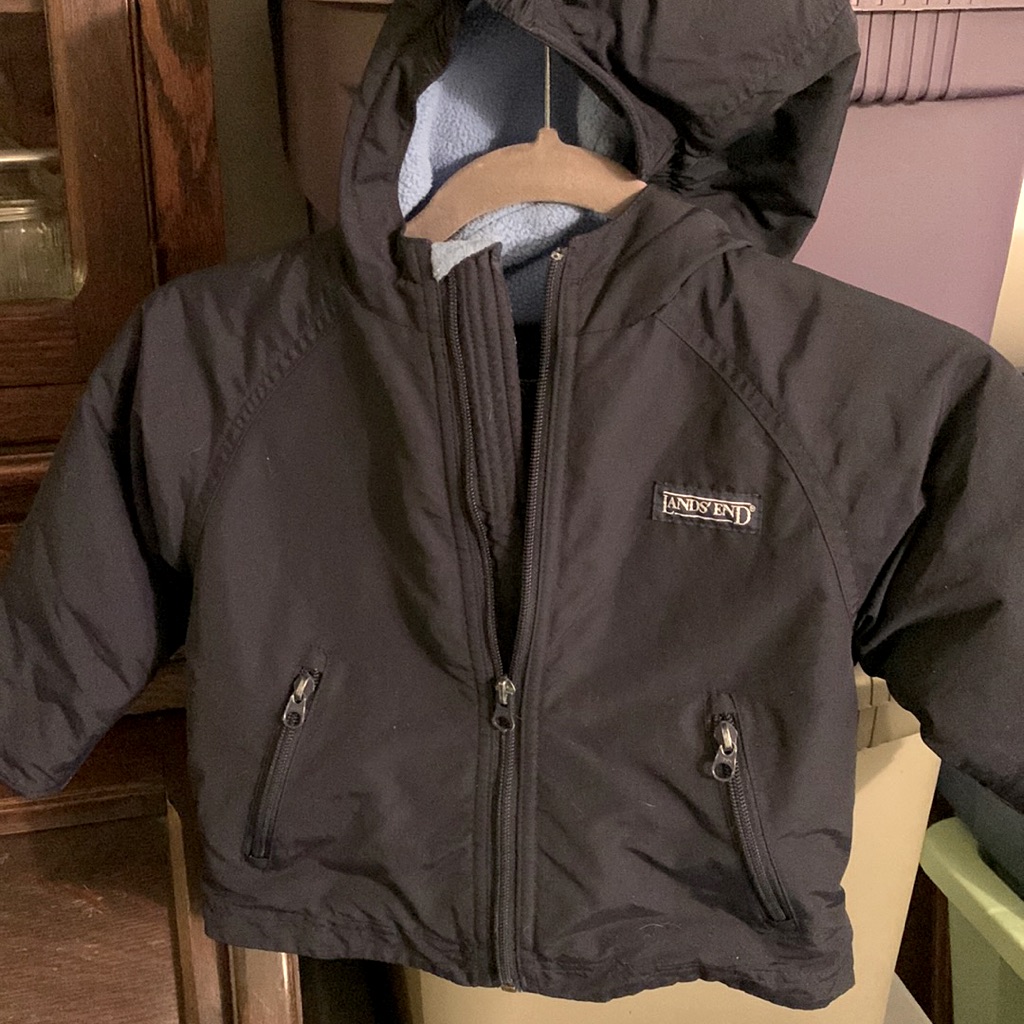 Lands’ End Plot Fleeced Coat